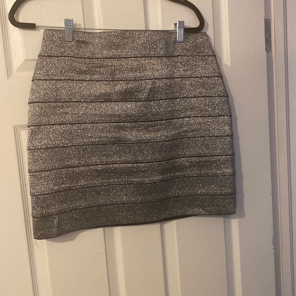 Shimmer bandage skirt